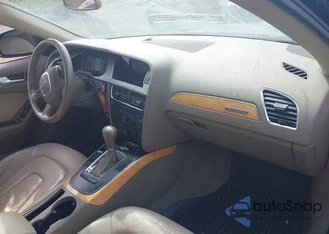 2009 Audi A4 2.0T Premium from USA, damaged, VIN WAULF78K69N014797